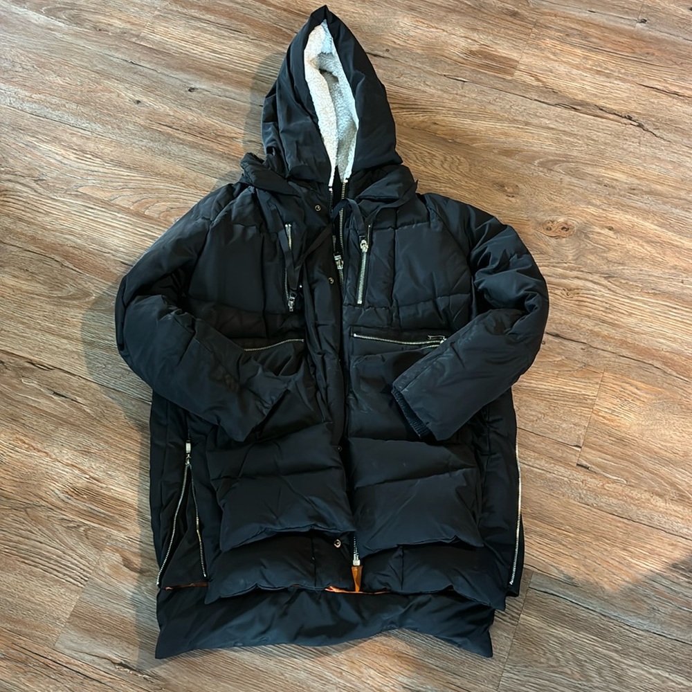 Orolay thickened puff jacket